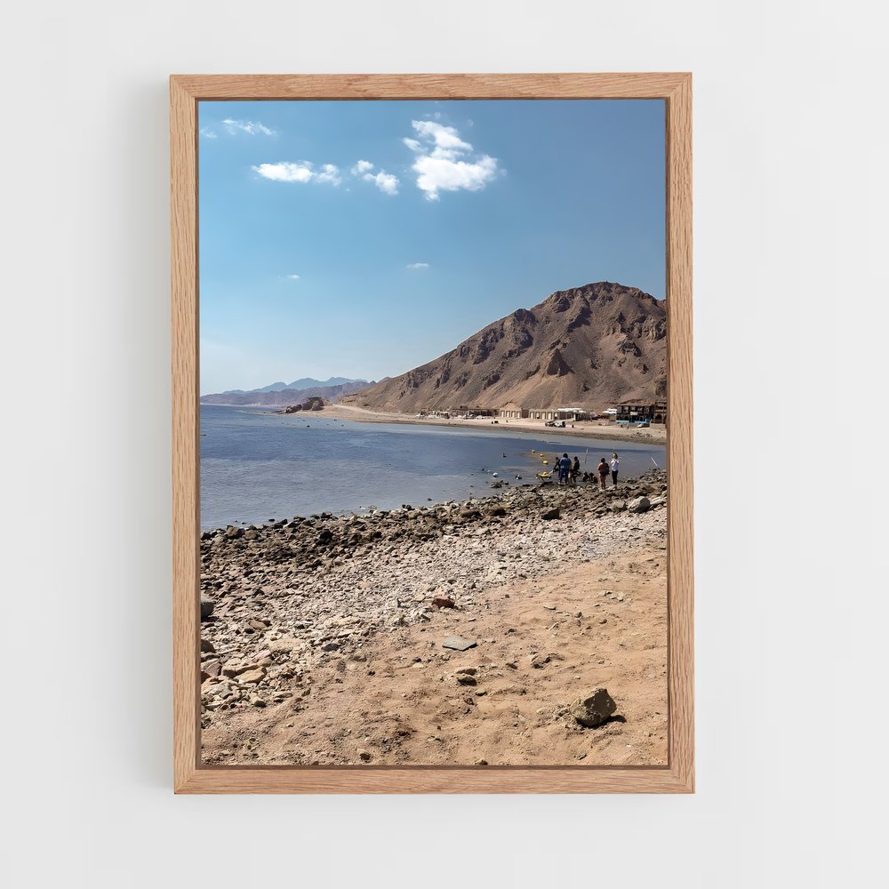 Poster Blue de hole – affiche Plongée en apnée (vue 4)